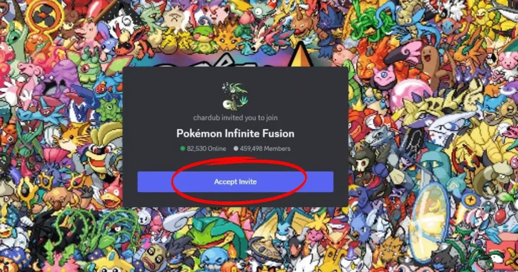 Join Pokemon Infinite Fusion Discord Community
